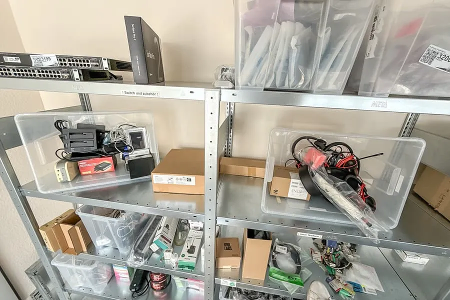 Lot of IT equipment