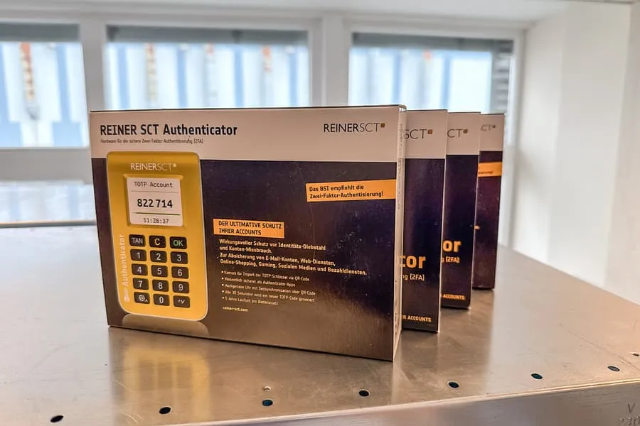 4 dispositifs d'authentification matérielle Reiner SCT