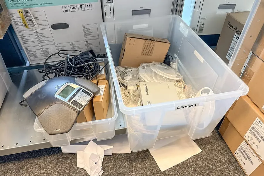 Lot of IT equipment