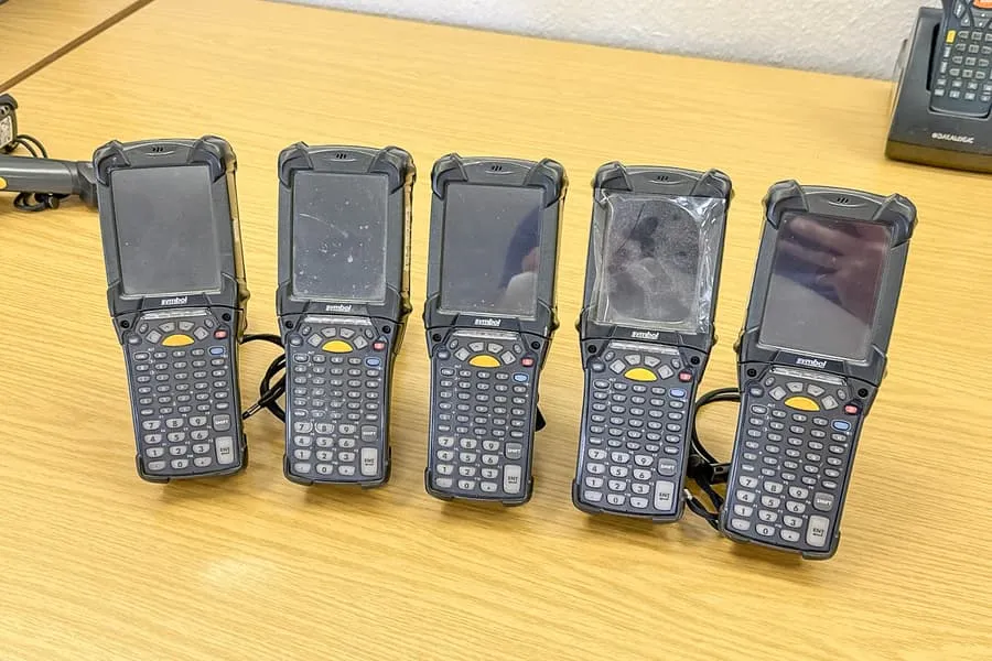 5 сканеров штрихкодов Symbol MC92NO