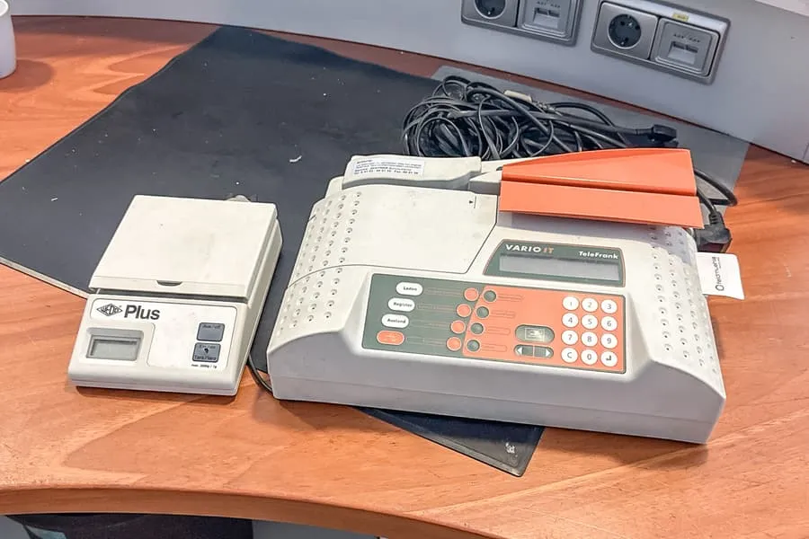 Franking machine with scale Telefrank Vario It Franky It +