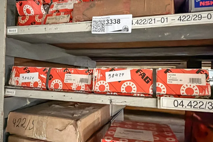 2 rollen kogellagers FAG 32228A