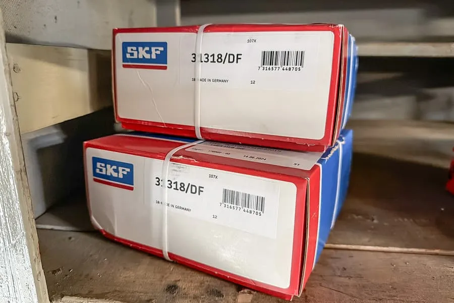 2 рулона подшипников SKF 31318/DF