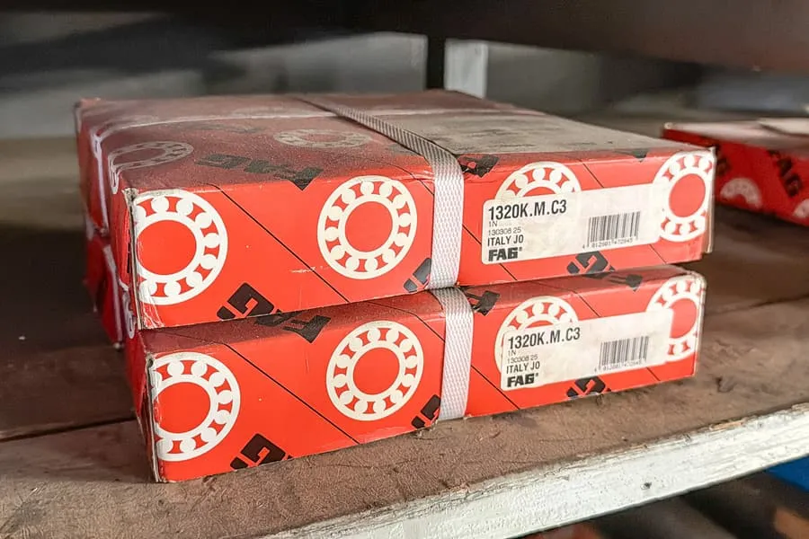 2 rollen kogellagers FAG 1320K.M.C3