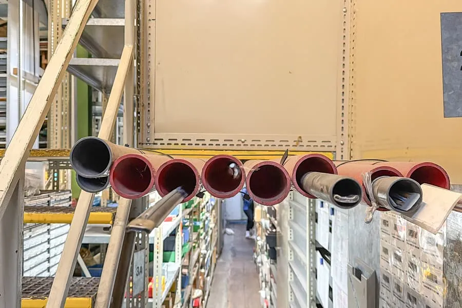 Lot de tuyaux profilés en téflon