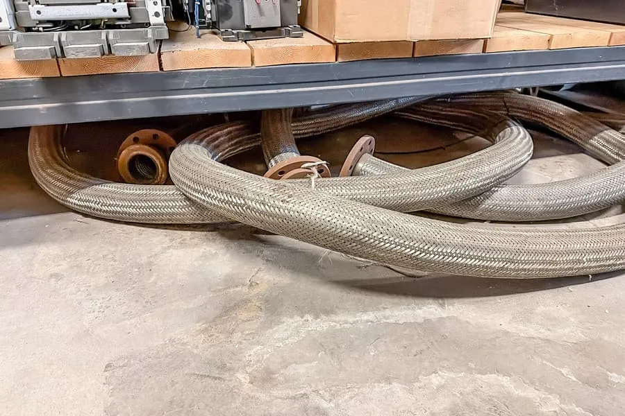 Lot of hoses