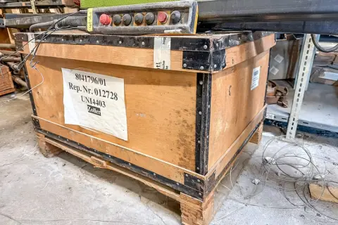 Caisse avec variateur de fréquence