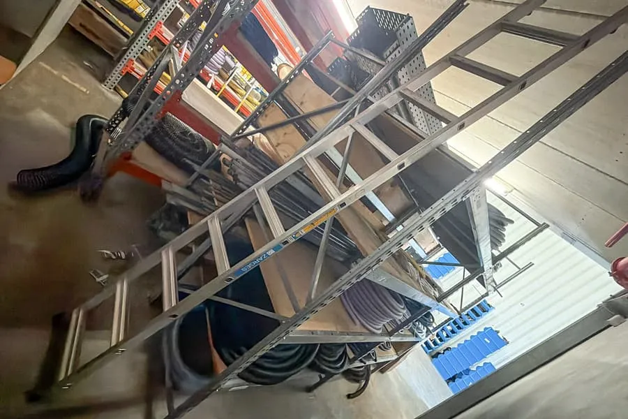 Échelle simple en aluminium Zarges, 10 échelons