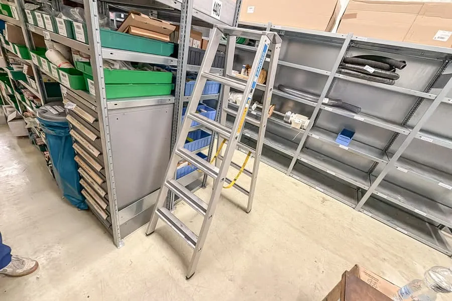 Alu Stehleiter Zarges, 2x6-stufig